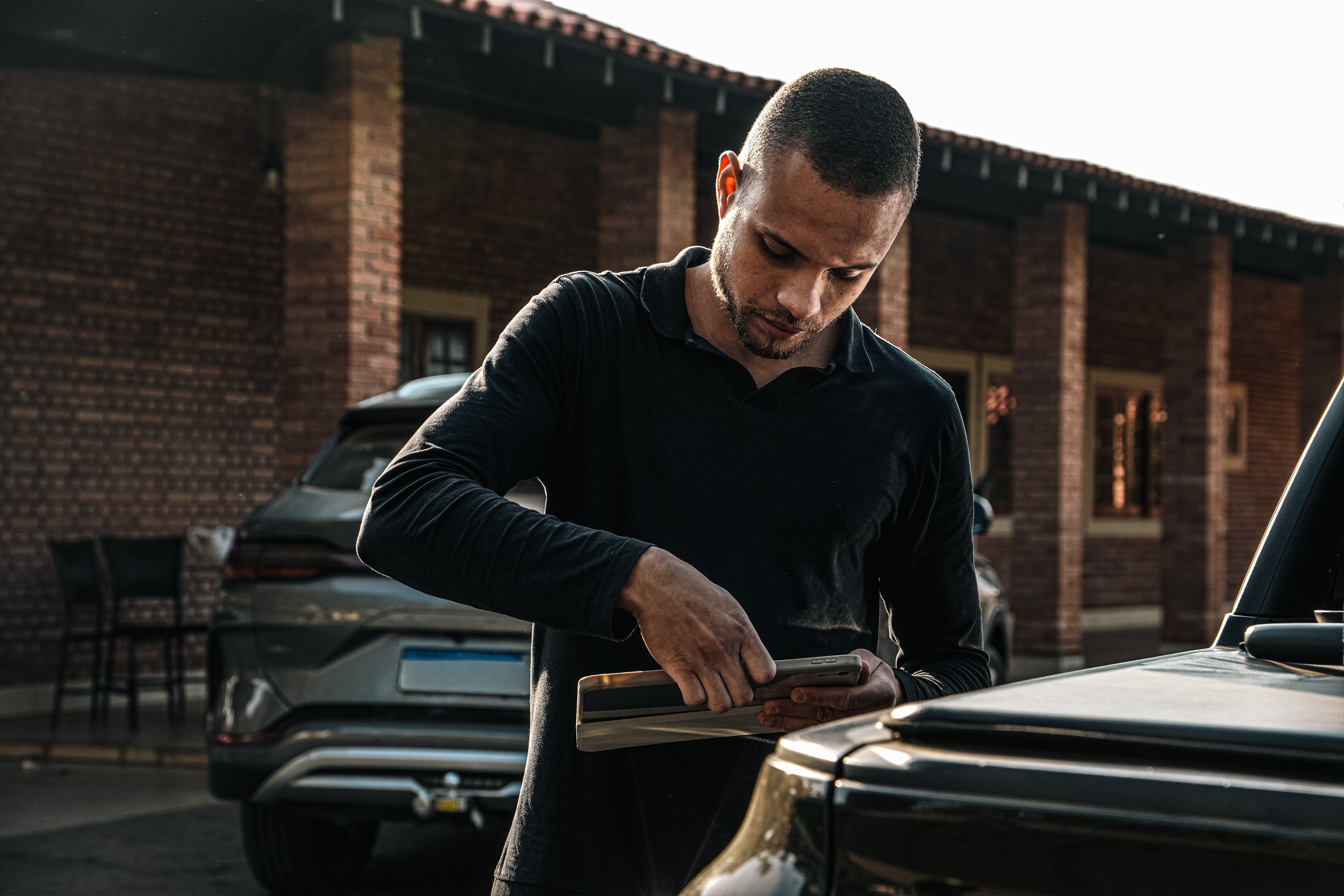 Equipe de construção trabalhando